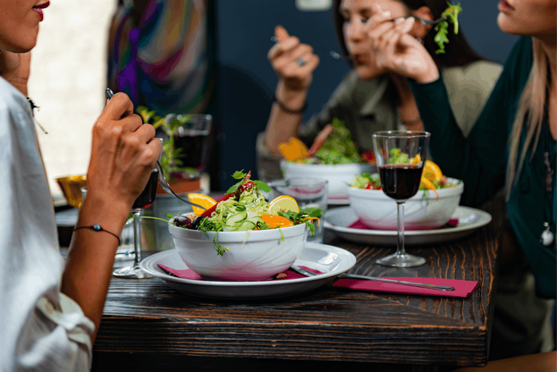 People dining